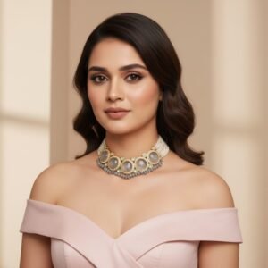 Necklace Set |Royal Pearl Choker Set