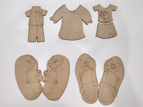 MDF Cutout Decor for Kids Wardrobe & Shoe Rack - Image 2