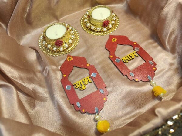 Handmade Divine Festive Combo Set - Image 2