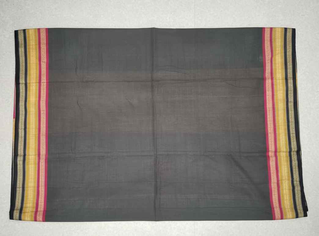 IKAT Handloom Cotton Sambal-Puri Saree | Authentic Ikat Weaving Work - Image 3